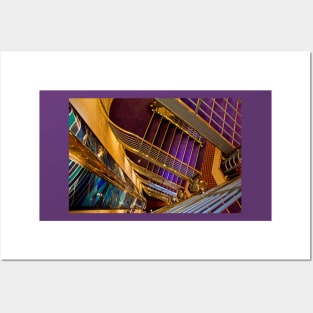 Cruise ship. Stairs. Posters and Art